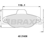AA0006 ÖN FREN BALATASI 500 07> FIAT SIENA ALBEA LINEA 07> DOBLO CARGO FIORINO 08> BRAVO II 07> STILO 01>06 PANDA 03> 1,2 PANDA 06> PUNTO I 93> BIPPER 08> NEMO 08> KA 08> 1,2 KA 16>