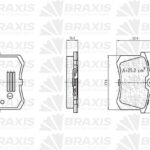 AA0020 ARKA FREN BALATASI GOLF IV BORA AUDI A1 A3 A4 A6 A8 ALTEA CORDOBA IBIZA III IV V MEGANE II III FLUENCE