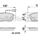 AB0037 ÖN FREN BALATASI FIAT BRAVO II DOBLO FIORINO BIPPER NEMO PUNTO STİLO IDEA LİNEA  08> OPEL COMBO CORSA 12>